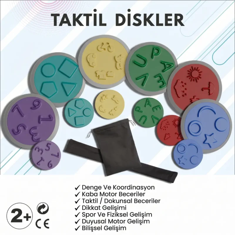 Taktil Disk Eğitim Seti