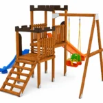 Ahşap Çocuk Oyun Parkı - Görsel 2