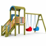 Ahşap Çocuk Oyun Parkı - Görsel 3