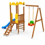 Ahşap Çocuk Oyun Parkı
