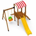 Ahşap Çocuk Oyun Parkı - Görsel 2