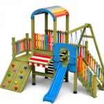 Ahşap Çocuk Oyun Parkı - Görsel 2