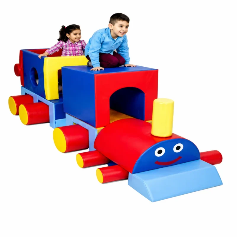 Oyun Süngeri Renkli Tren