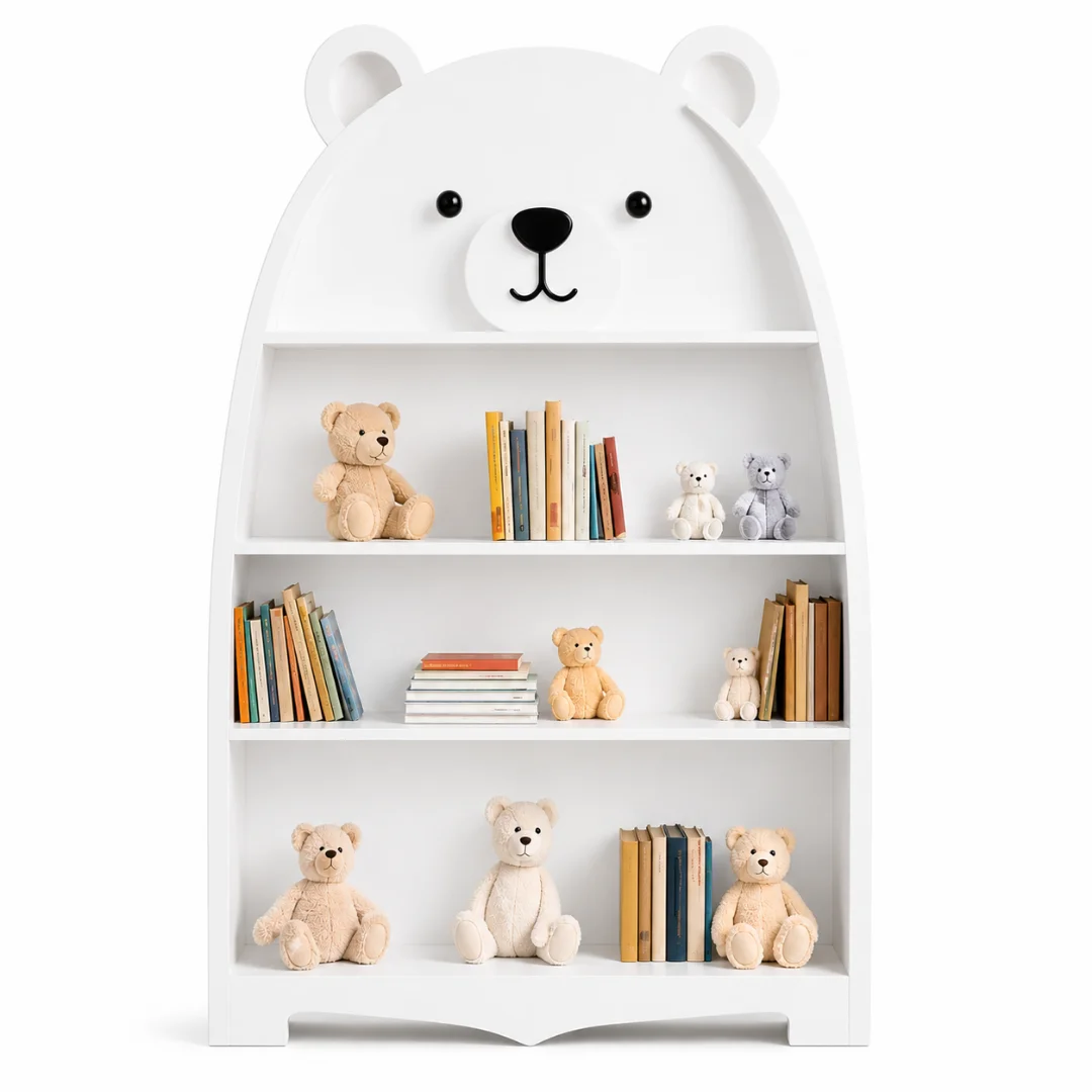 anaokulu-cocuk-kitaplik-panda Anaokulu Çocuk Kitaplık Panda