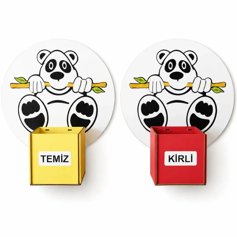 Galoşluk Panda Figürlü