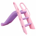 Plastik Pembe Çocuk Kaydırak